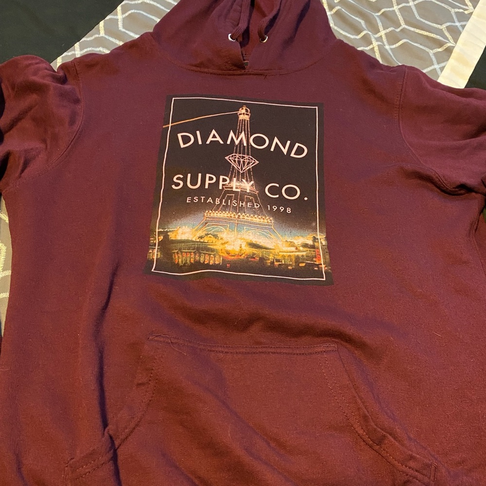 Maroon sweatshirt